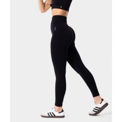 Legginsy bezszwowe damskie Simply Seamless Carpatree. Czarne legginsy damskie Carpatree, xs, bez wzorów. Za 129.99 zł.