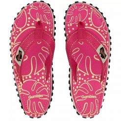 Japonki damskie GUMBIES ISLANDER FLIP-FLOPS. Czerwone klapki damskie Gumbies, bez wzorów, bez obcasa, bez zapięcia. Za 139.99 zł.