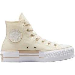 Trampki Converse Chuck Taylor All Star Lift, Kobiety. Brązowe trampki damskie Converse, bez wzorów, bez zapięcia. Za 490.00 zł.
