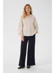 Cream Bluzka w kolorze beżowym rozmiar: 38. Brązowe bluzki damskie Cream, z aplikacjami, bez kołnierzyka, bez ramiączek. Za 152.99 zł.