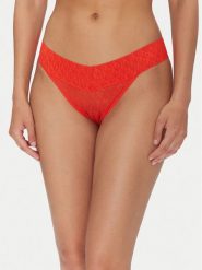 Calvin Klein Underwear Figi klasyczne LV00QD5283 Czerwony. Czerwone figi Calvin Klein Underwear, bez wzorów, z syntetyku. Za 49.99 zł.