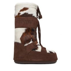 Śniegowce Moon Boot. Brązowe śniegowce damskie Moon Boot. Za 2,739.00 zł.