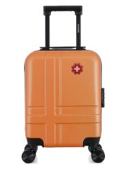 SWISS KOPPER Walizka "Uster" w kolorze pomarańczowym - 32 x 46 x 20 cm rozmiar: onesize. Pomarańczowe walizki SWISS KOPPER, bez wzorów, z materiału. Za 108.99 zł.