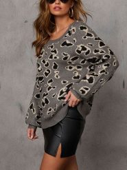 Milan Kiss Sweter w kolorze szarym rozmiar: L. Szare swetry klasyczne damskie Milan Kiss, l, bez kołnierzyka. Za 152.99 zł.