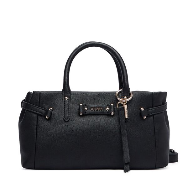 Torebka Guess. Czarne kuferki damskie Guess, z aplikacjami, bez dodatków. Za 544.99 zł.