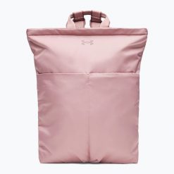 Plecak miejski damski Under Armour Studio Lite. Czerwone plecaki Under Armour, bez wzorów. Za 139.99 zł.