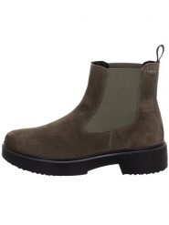Legero Skórzane sztyblety "Angel" w kolorze khaki rozmiar: 41. Brązowe botki damskie Legero, z gore-texu, wspinaczkowe, gore-tex. Za 262.88 zł.