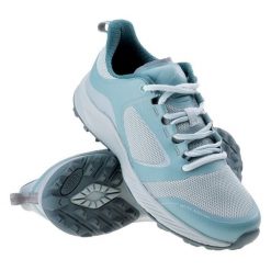 Buty Elbrus Keles Wr Wo's 92800401530 niebieskie. Niebieskie obuwie trekkingowe damskie z gumy, bez zapięcia. Za 309.70 zł.