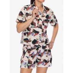 Koszula turystyczna damska Kavu Sea La Vie. Czerwone koszule damskie KAVU, bez wzorów, casualowe, bez kołnierzyka, bez ramiączek. Za 272.99 zł.