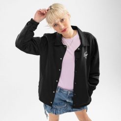 Kurtka coach Surf damska SIROKO Black Moon-W. Białe kurtki damskie SIROKO, l, bez wzorów, bez kaptura. Za 419.00 zł.