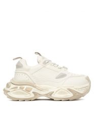 Buffalo Sneakersy Drive 1636535 Biały. Białe obuwie sportowe damskie Buffalo, ze skóry, bez zapięcia. Za 529.99 zł.