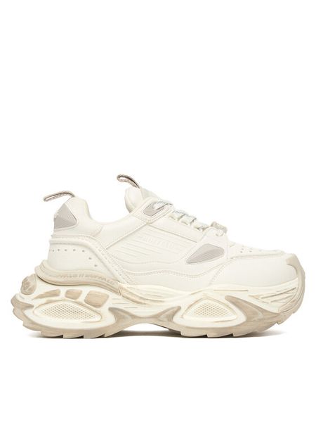 Buffalo Sneakersy Drive 1636535 Biały. Białe obuwie sportowe damskie Buffalo, ze skóry, bez zapięcia. Za 529.99 zł.