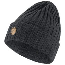 Czapka zimowa Fjallraven Byron Hat - graphite. Szare czapki damskie Fjällräven, na zimę, bez wzorów. Za 203.99 zł.
