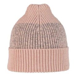 Czapka Z Wełny Merynosów Unisex Dla Dorosłych. Brązowe czapki damskie Buff, bez wzorów, z dzianiny. Za 283.99 zł.