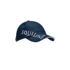 Czapka Equiline Logo. Niebieskie czapki damskie EQODE BY EQUILINE, bez wzorów. Za 243.50 zł.