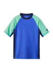 Reima Koszulka do pływania Uiva 5200149G Granatowy. Niebieskie t-shirty i koszulki chłopięce Reima, bez wzorów, z syntetyku, bez kołnierzyka, bez ramiączek. Za 159.99 zł.