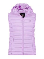 Canadian Peak Kamizelka pikowana "Vakitaleak" w kolorze fioletowym rozmiar: L. Różowe kamizelki damskie Canadian Peak, l, bez wzorów, bez kaptura. Za 100.99 zł.