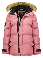 Canadian Peak Kurtka zimowa "Bukka" w kolorze jasnoróżowym rozmiar: M. Różowe kurtki damskie Canadian Peak, na zimę, m, z aplikacjami, z puchu, bez kaptura. Za 221.67 zł.