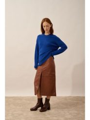 Just Cashmere Kaszmirowy sweter "Jospe" w kolorze niebieskim rozmiar: L. Niebieskie swetry klasyczne damskie Just Cashmere, l, z kaszmiru, bez kołnierzyka. Za 369.99 zł.