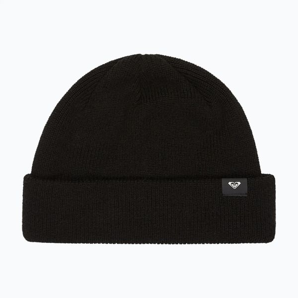 Czapka zimowa damska ROXY Folker Beanie. Czarne czapki damskie Roxy, na zimę, bez wzorów, z materiału. Za 83.99 zł.