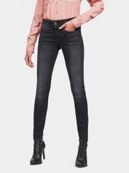G-Star Dżinsy - Skinny fit - w kolorze antracytowym rozmiar: W28/L34. Czarne jeansy damskie G-Star. Za 205.93 zł.