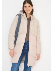 Cecil Płaszcz pikowany w kolorze beżowym rozmiar: M. Brązowe płaszcze damskie Cecil, m, bez wzorów, bez kaptura. Za 424.06 zł.