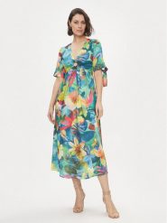 Liu Jo Sukienka codzienna CA4359 TS017 Kolorowy Regular Fit. Sukienki damskie Liu Jo, bez wzorów, z syntetyku, bez ramiączek. Za 629.99 zł.