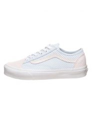 Vans Sneakersy "Old Skool" w kolorze brzoskwiniowo-błękitnym rozmiar: 36. Niebieskie obuwie sportowe damskie Vans, bez zapięcia. Za 100.52 zł.