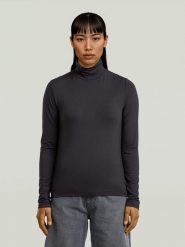 G-Star Koszulka w kolorze czarnym rozmiar: XS. Czarne koszulki damskie G-Star, xs, bez wzorów, bez kołnierzyka, bez ramiączek. Za 121.80 zł.