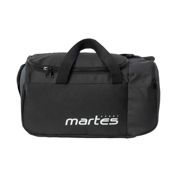 Torba sportowa Martes Essentials Brender. Czarne torby sportowe MARTES ESSENTIALS, bez wzorów, z materiału. Za 60.98 zł.