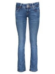 Pepe Jeans Dżinsy - Slim fit - w kolorze niebieskim rozmiar: W31/L30. Niebieskie jeansy damskie Pepe Jeans. Za 140.53 zł.