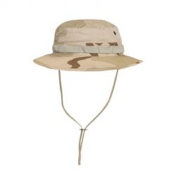 Kapelusz turystyczny z odpinaną osłoną karku US Desert. Brązowe kapelusze damskie HELIKON-TEX, bez wzorów, sportowe. Za 64.99 zł.