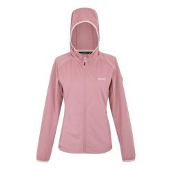 Damska Bluza Polarowa Huntdale Fleece Jacket. Czerwone bluzy damskie Regatta, na zimę, bez wzorów, z polaru, bez kaptura. Za 76.99 zł.