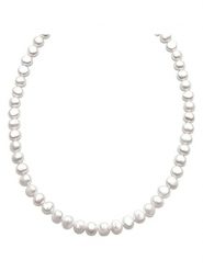 Luxenter Naszyjnik z perłami w kolorze białym rozmiar: onesize. Białe naszyjniki damskie Luxenter, z perłą, srebrne. Za 173.99 zł.
