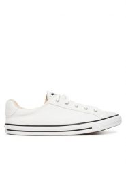 Converse Trampki Chuck Taylor All Star Dainty Lucy A12951C Biały. Białe trampki damskie Converse, bez wzorów, z materiału, bez zapięcia. Za 229.99 zł.