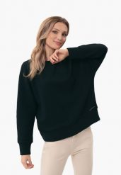 Bluza casual B-SHEA. Zielone bluzy damskie Volcano, m, bez wzorów, z materiału, bez kaptura. Za 149.99 zł.