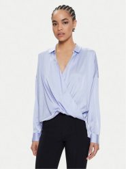 Imperial Koszula CJF4HDG Fioletowy Relaxed Fit. Fioletowe koszule damskie Imperial, m, bez wzorów, z syntetyku, bez kołnierzyka, bez ramiączek. Za 169.99 zł.