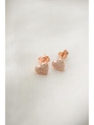 Lodie Silver Srebrne kolczyki-wkrętki z cyrkoniami rozmiar: onesize. Szare kolczyki damskie Lodie Silver, z cyrkonią, srebrne. Za 39.99 zł.