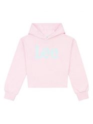 Lee Bluza Wobbly Graphic LEG5088 Różowy. Czerwone bluzy dziewczęce Lee, bez wzorów, z bawełny, bez ramiączek, bez kaptura. Za 149.99 zł.