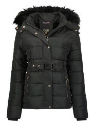 Canadian Peak Parka "Bloodeak" w kolorze czarnym rozmiar: XXL. Czarne parki damskie Canadian Peak, xxl, z tkaniny, bez kaptura. Za 232.78 zł.