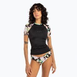 Koszulka do pływania damska Billabong Surf Capsule. Brązowe koszulki damskie Billabong, m, bez wzorów, bez kołnierzyka, bez ramiączek. Za 139.99 zł.