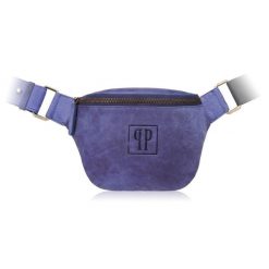 Saszetka skórzana nerka vintage PAOLO PERUZZI T-97 granatowa. Niebieskie nerki i saszetki damskie PAOLO PERUZZI, bez wzorów, z jeansu. Za 119.00 zł.