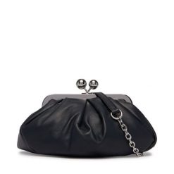 Torebka Weekend Max Mara. Niebieskie torebki wieczorowe damskie Weekend Max Mara, bez wzorów, bez dodatków. Za 1,309.00 zł.