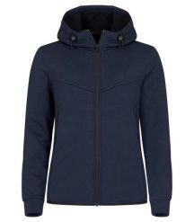 Clique Hayden Women kurtka z kapturem z tkaniny air-layer Dark Navy. Niebieskie kurtki damskie CLIQUE, m, bez wzorów, z elastanu, z kapturem. Za 237.95 zł.