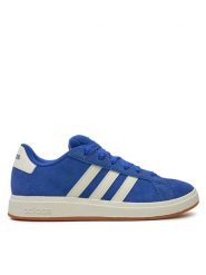 Adidas Sneakersy Grand Court 00s JP5894 Granatowy. Niebieskie buty sportowe dziewczęce Adidas, bez wzorów, ze skóry, bez zapięcia. Za 159.99 zł.