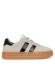 Primigi Sneakersy 7926011 M Beżowy. Brązowe buty sportowe dziewczęce Primigi, bez wzorów, ze skóry, bez zapięcia. Za 189.99 zł.