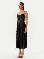 NORMA KAMALI Sukienka koktajlowa ST1253LNP40850 Czarny Slim Fit. Czarne sukienki damskie Norma Kamali, bez wzorów, z syntetyku, wizytowe, bez ramiączek. Za 1,939.00 zł.