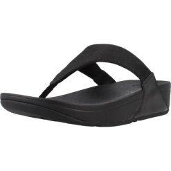 Klapki Fitflop Model Fz7 090 W Kolor Czarny. Czarne klapki damskie Flip Flop, bez wzorów, z syntetyku, bez obcasa, bez zapięcia. Za 424.00 zł.