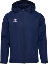 Kurtka wodoodporna Hummel Lead 2.0. Niebieskie kurtki damskie Hummel, l, bez wzorów, z materiału, z kapturem. Za 340.05 zł.