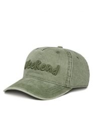 Weekend Max Mara Czapka z daszkiem Bruno 2525576024 Khaki. Brązowe czapki z daszkiem damskie Weekend Max Mara, bez wzorów, z bawełny. Za 359.99 zł.